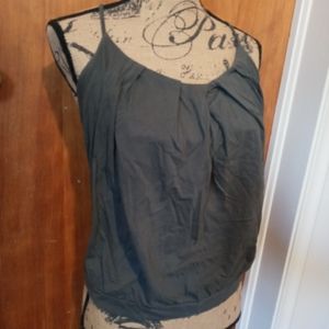 JW Style Grey Tie Up Halter Top